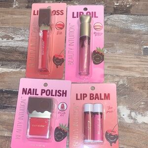 Lip Gloss and Balm Set - Pink Collection